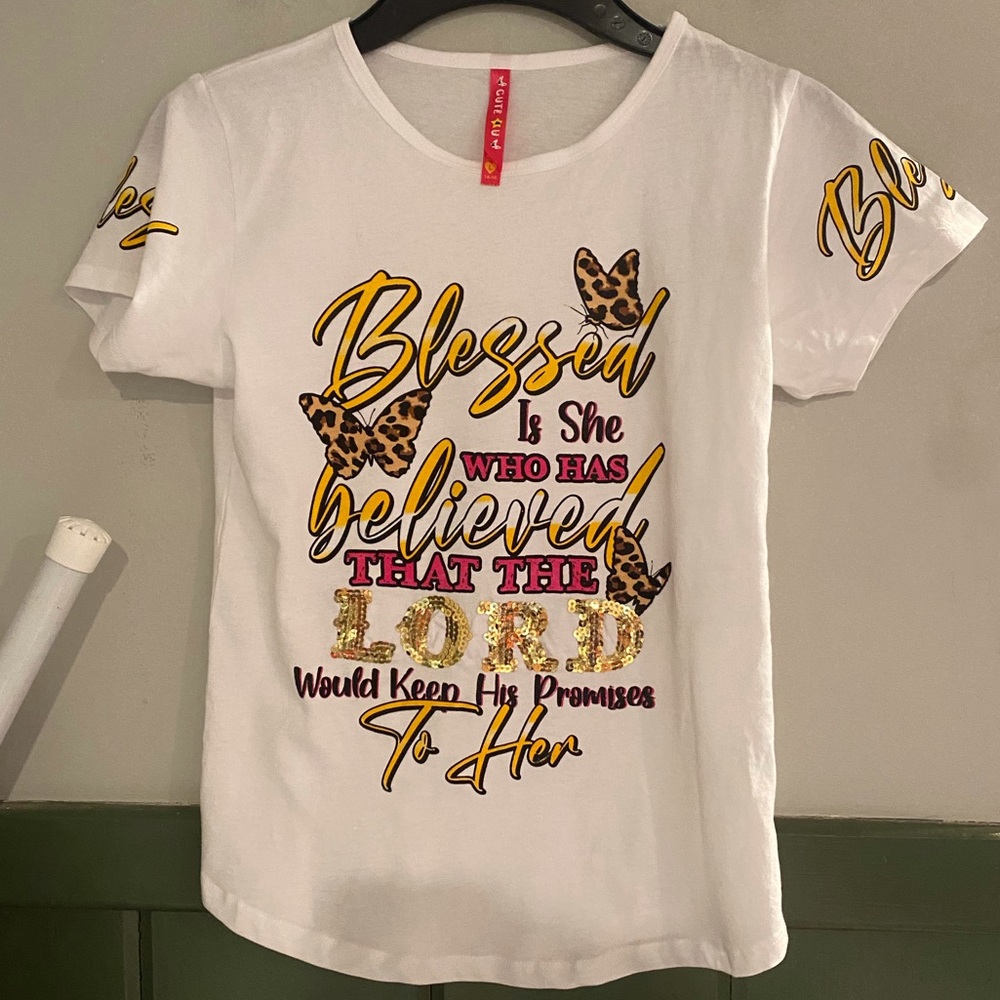 Kids cute 4 u shirt size L